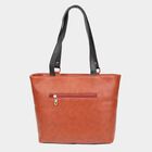 Women's Tan Polyurethane Hand Bag, , small image number null