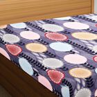 Blue Microfiber Double Bedsheet with Pillow Cover, , small