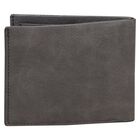 Men's Black Polyurethane Wallet, , small image number null