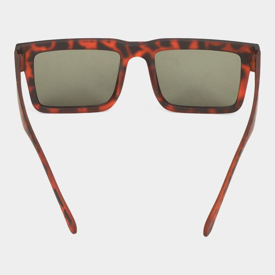 Men's Plastic Gradient Rectangle Sunglasses, , large image number null