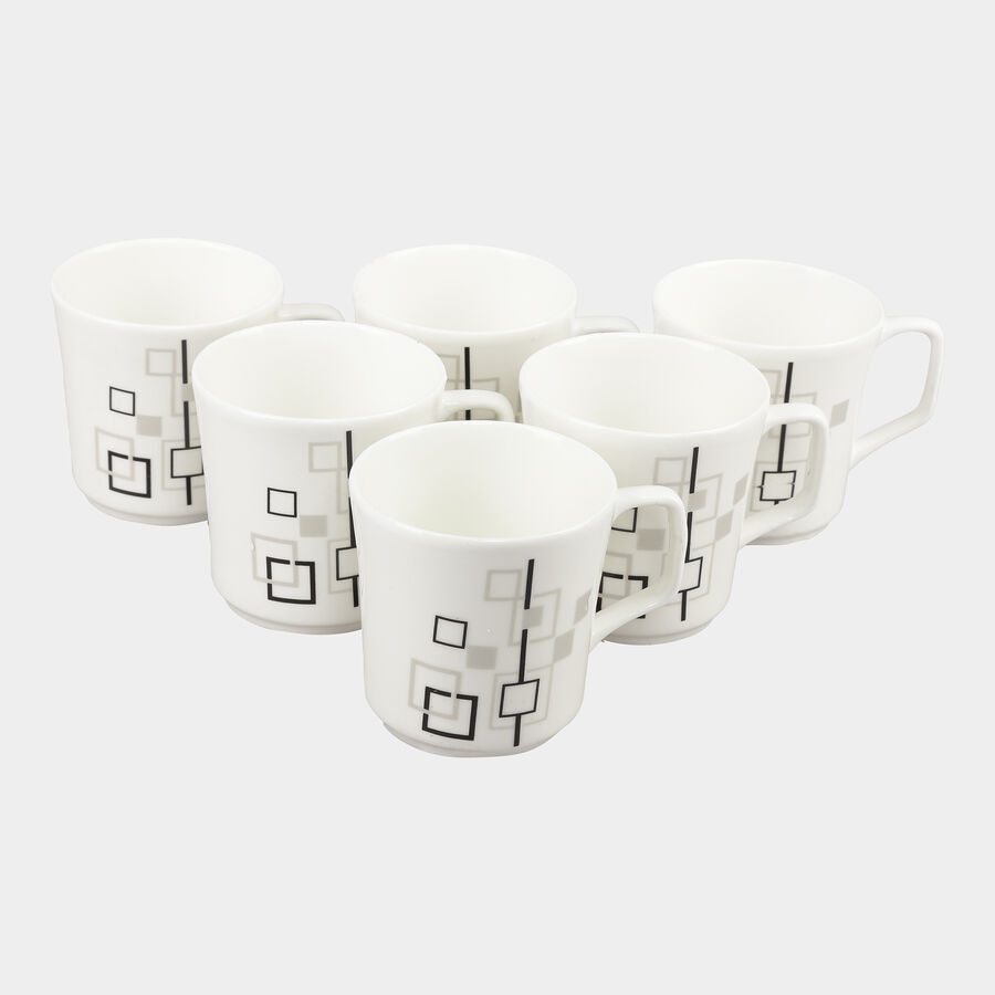 160 ml Bone China Mug, Set of 6, , large image number null