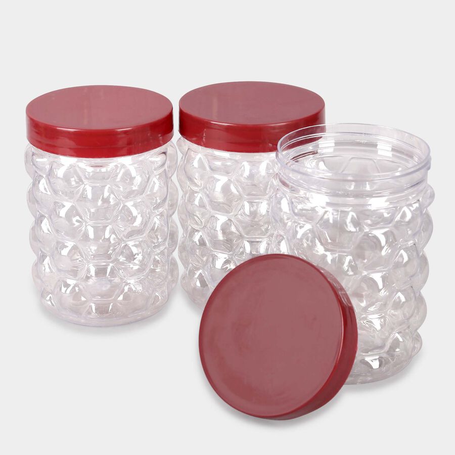 600ml Plastic Container Set of 3, , large