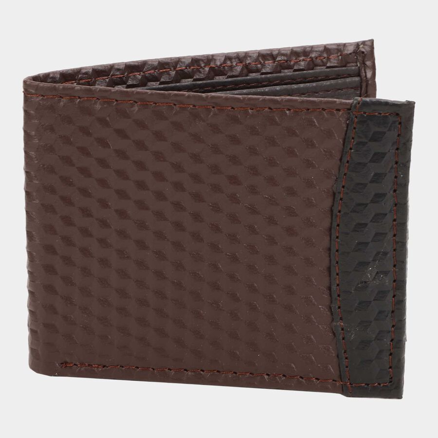 Men's Bi Fold Wallet, Polyurethane, , large image number null