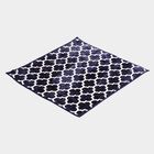 Blue Polyester Pooja Mat, , small