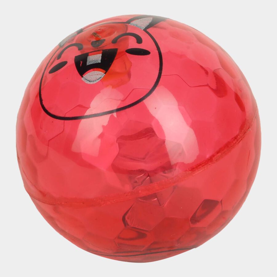 PVC Soft Ball, 63 X 63 X 63 mm, 29 g - Colour/Design May Vary, , large image number null