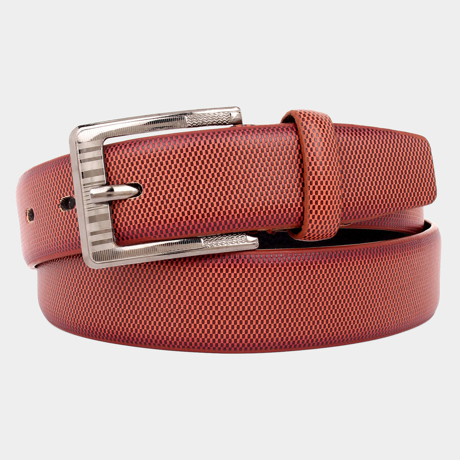 Men Formal Tan Belt (32 in.), , large image number null