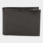 Men's Black Polyurethane Wallet, , small image number null