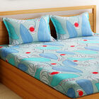 Printed Double Bedsheet with 2 Pillow Covers, , small image number null