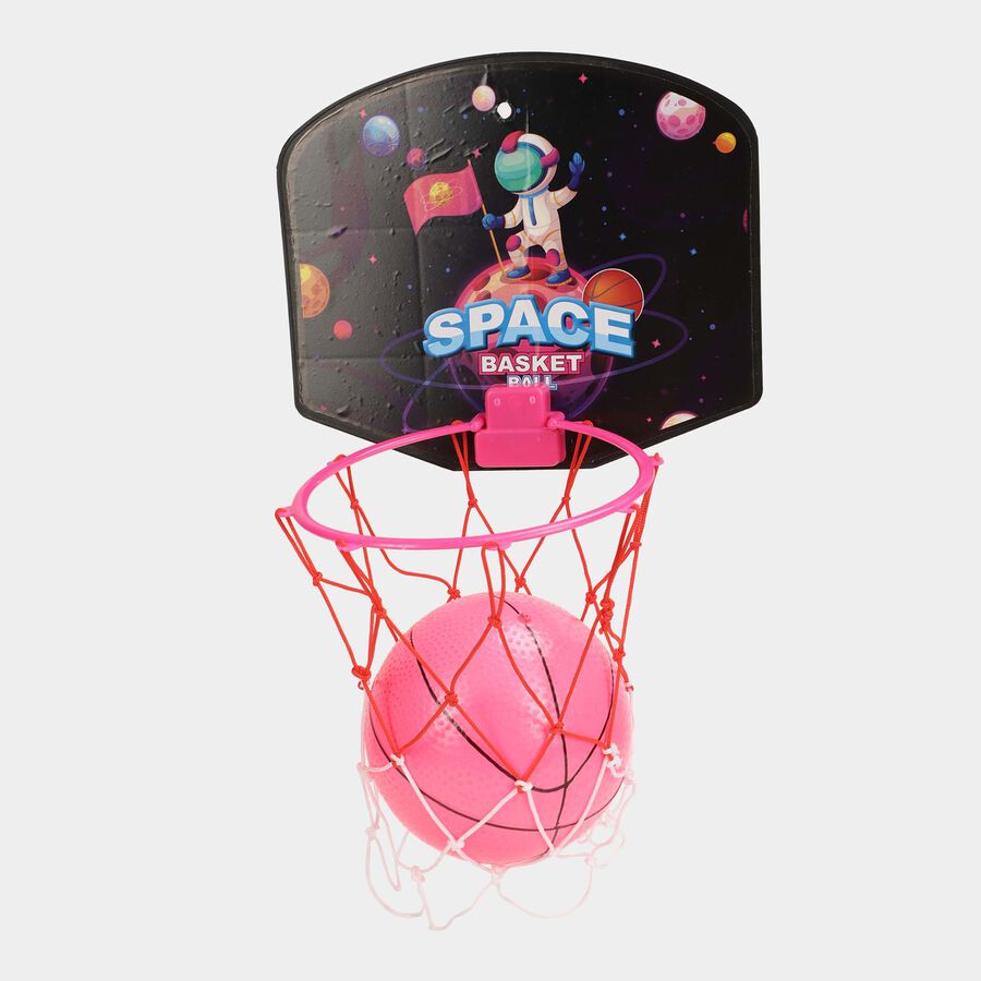 Basketball with Board (Colour/Design May Vary), , large image number null