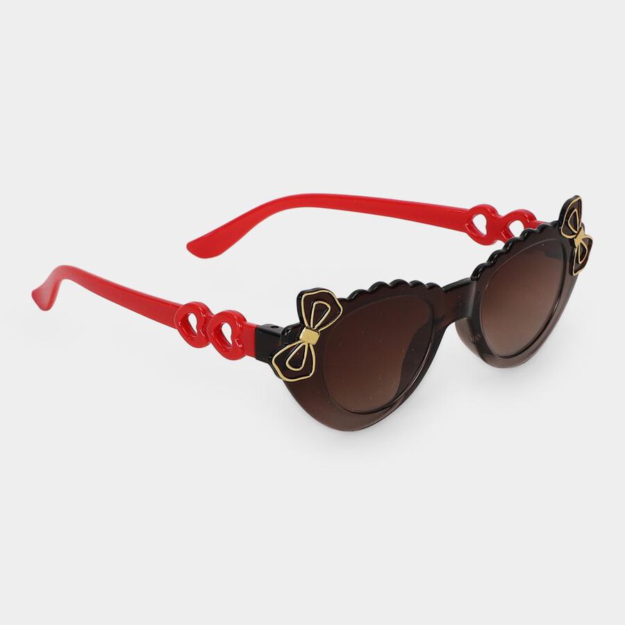 kid's Brown Plastic Sunglasses, , large