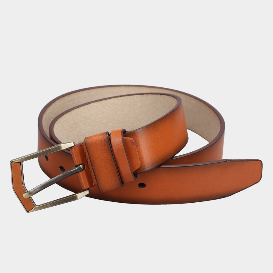 Men Casual Tan Belt (36 in.), , large image number null