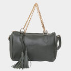 Women Embellished Olive Sling Bag, , small image number null