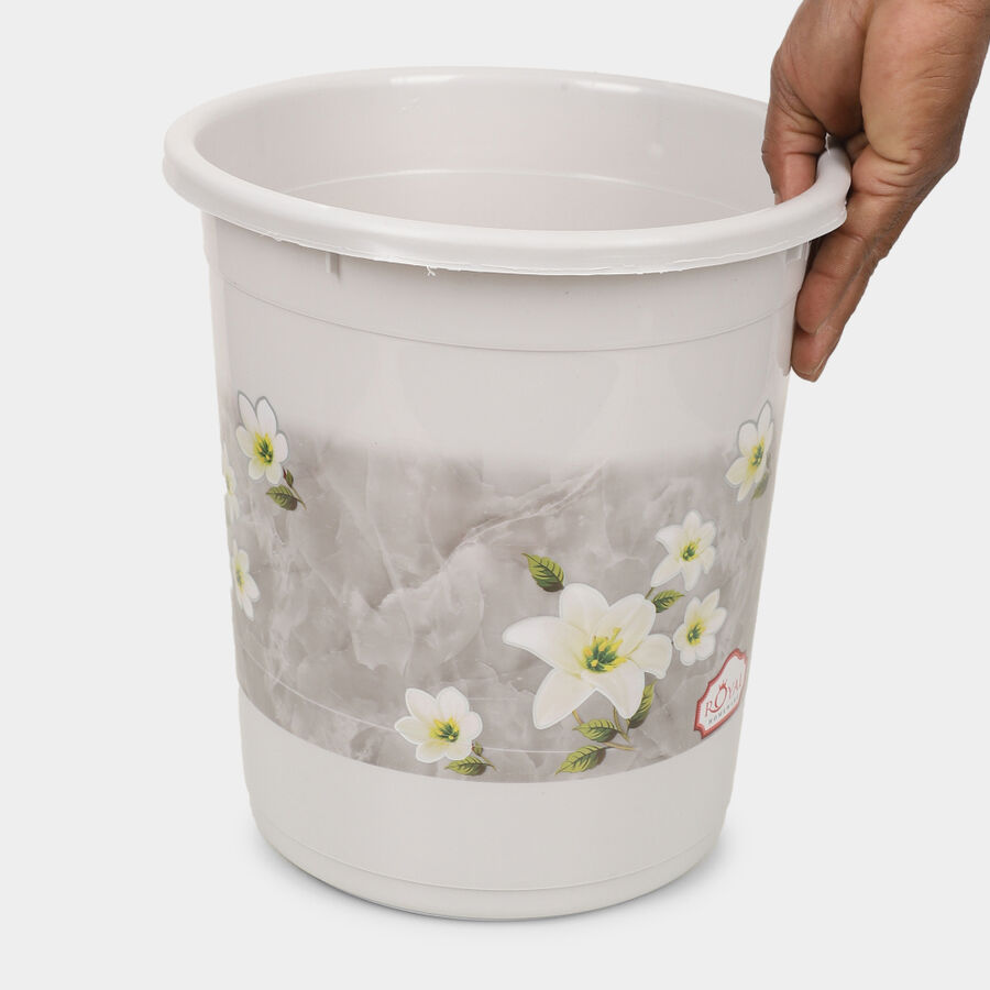7L Plastic Dustbin, , large image number null