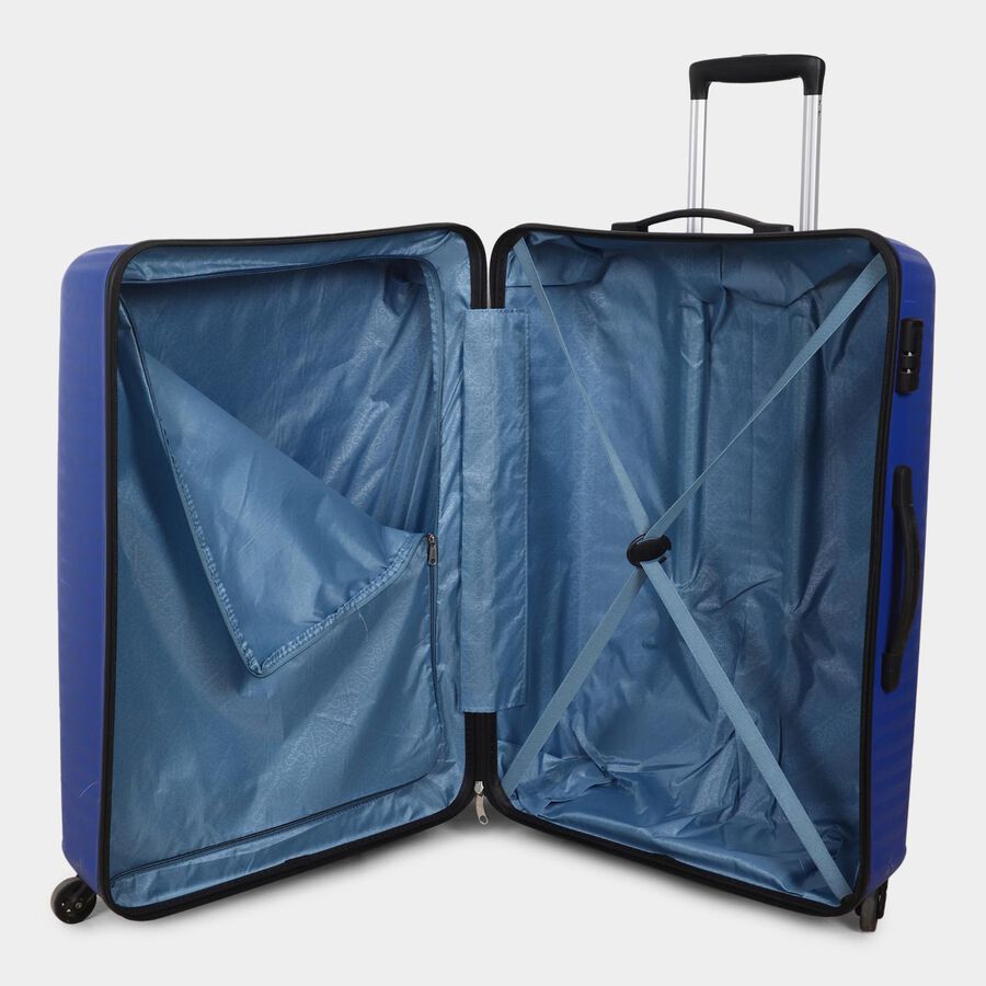 4-Wheel Aqua Polypropylene Hard Case Trolley, Small + Medium + Large, , large image number null