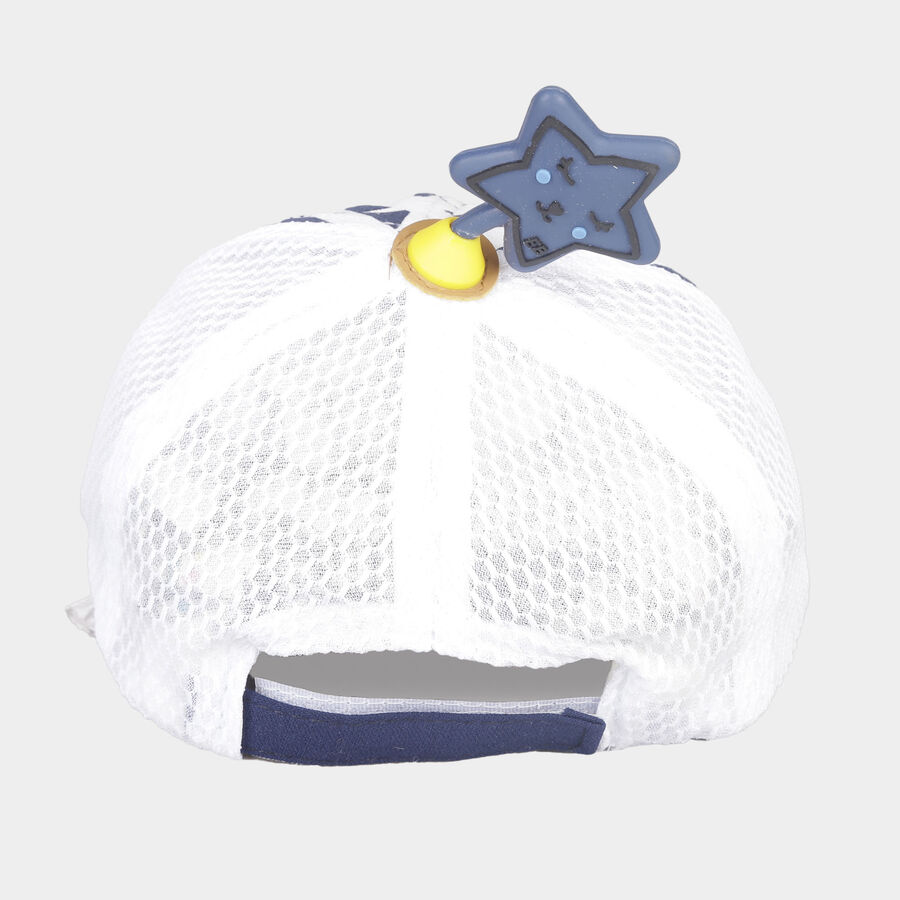 Kids' Black Nylon/Polyester Cap, , large image number null