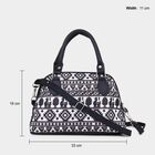 Women's Black Polyurethane Sling Bag, , small image number null
