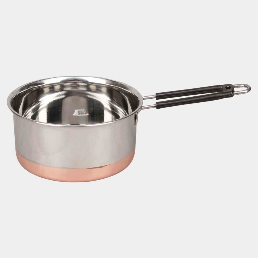 Stainless Steel Sauce Pan - 1.5 L, Induction Compatible, , large image number null