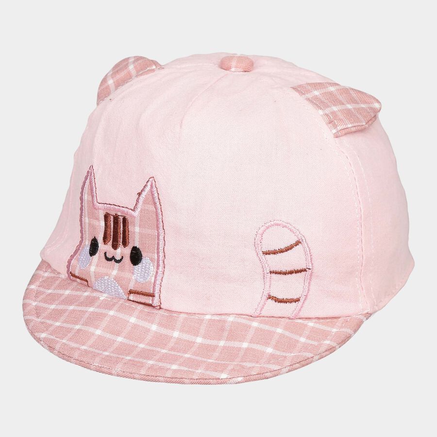 Kids' Pink Nylon Cap, , large image number null
