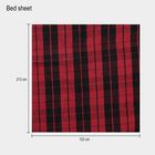 Checks Single Bed Cover without pillow cover, , small image number null