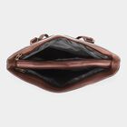 Women's Brown Pu Hand Bag, , small