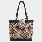 Women's Beige Fabric Hand Bag, , small image number null
