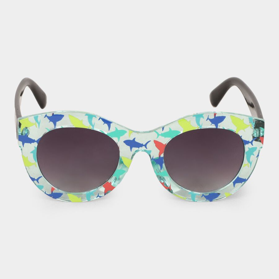 Kid's Plastic Gradient Rectangle Sunglasses, , large image number null