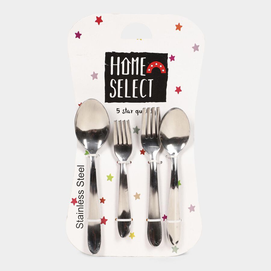 24 Pcs. Steel Cutlery Set, , large image number null