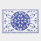 Printed Cotton Blend Pillow Cover, , small image number null