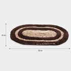 Anti-Skid Brown Polyester Door Mat, , small