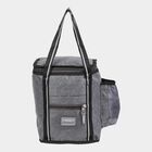 Dark Grey Polyester Lunch Bag, , small image number null