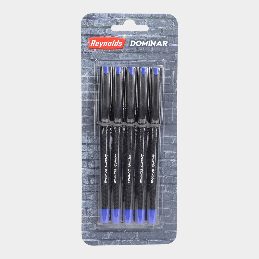 5 Pcs. Plastic Educational Pen - Colour/Design May Vary, , large image number null