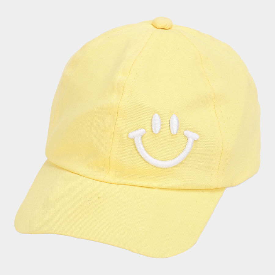Kids' Mustard Canvas Cap, , large
