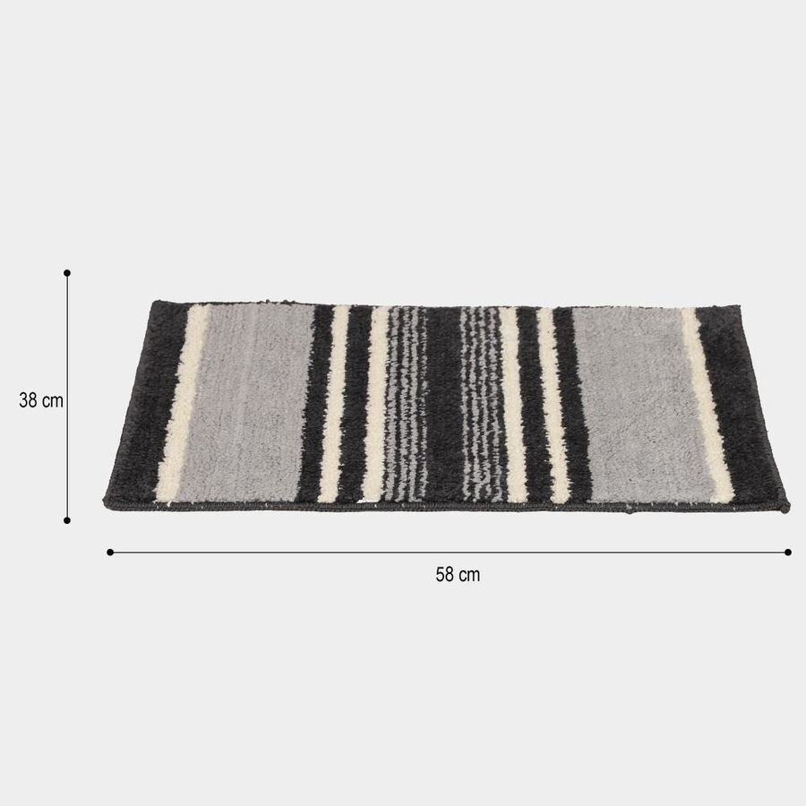 Anti-SKId Grey Polyester Door Mat, , large image number null