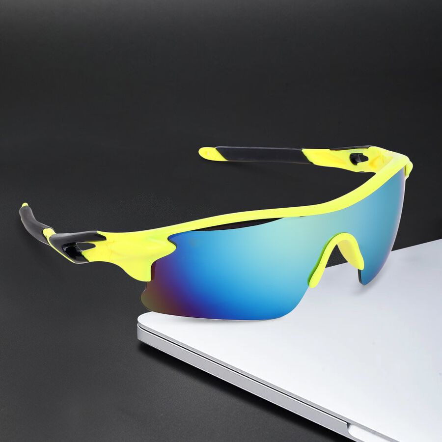 Men's Plastic Gradient Sport Sunglasses, , large image number null