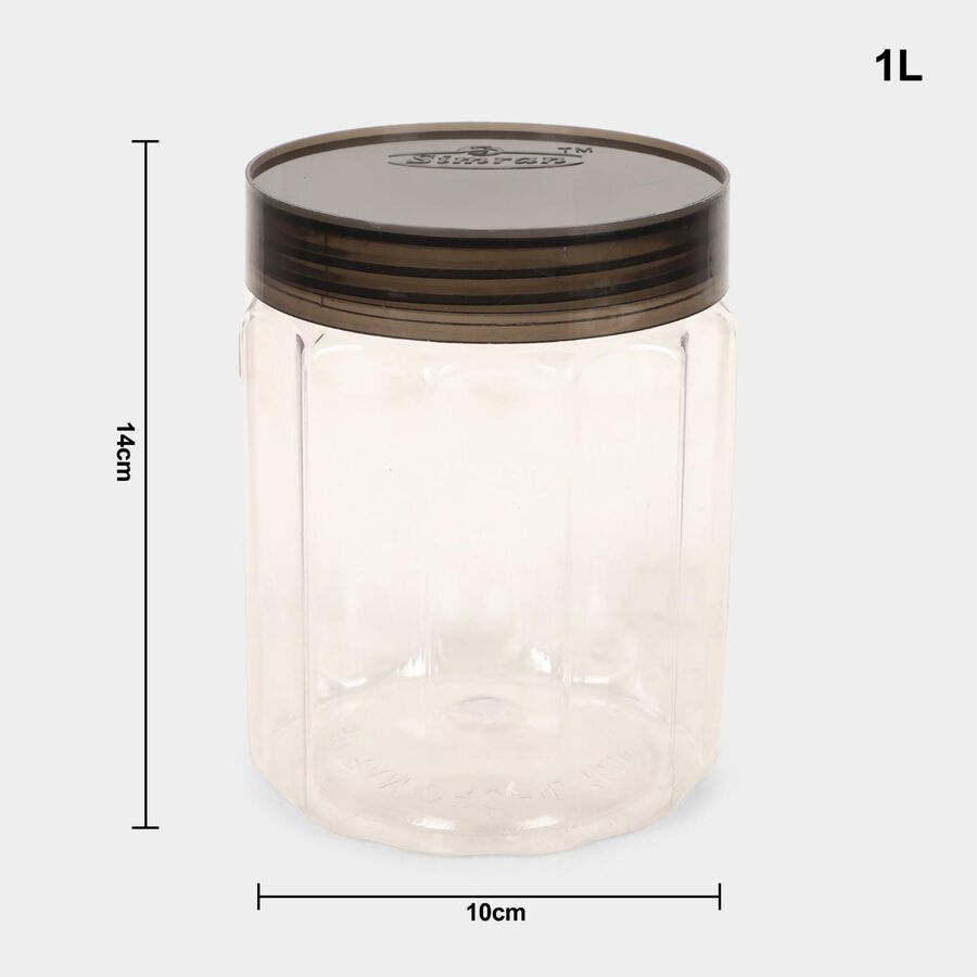 1L Plastic Container Set of 3, , large image number null