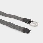 Men Grey Pu Casual Belt, , small image number null