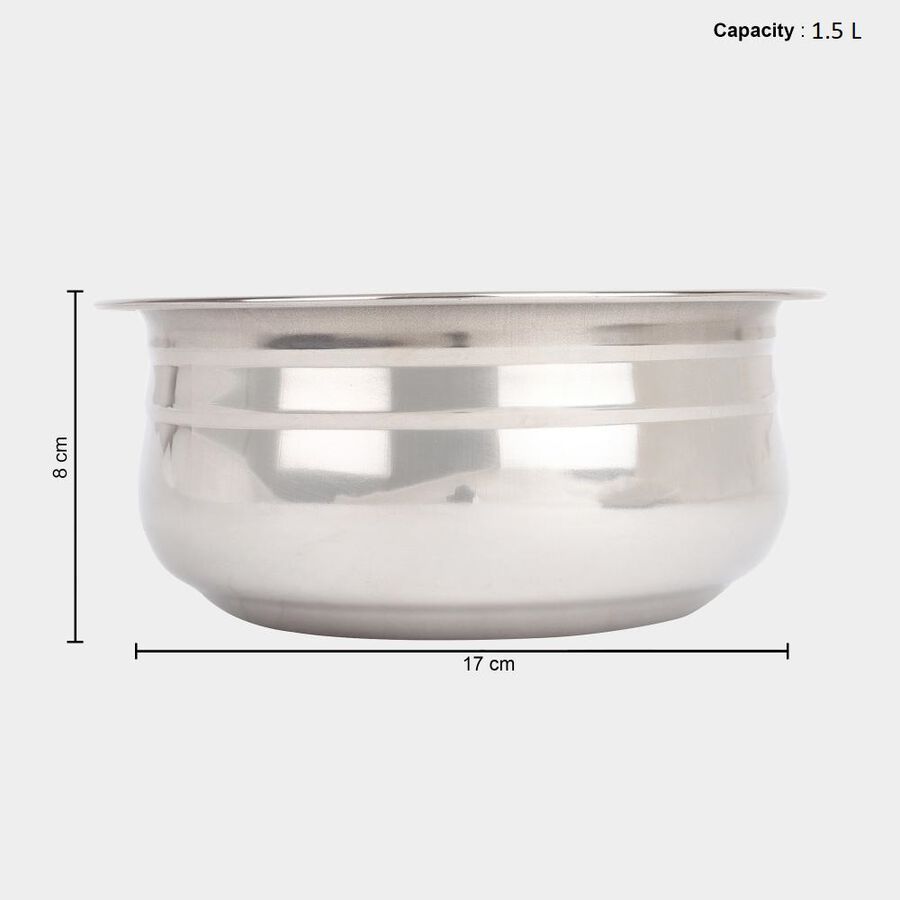 1.5 L Steel Handi, Induction Compatible, , large image number null