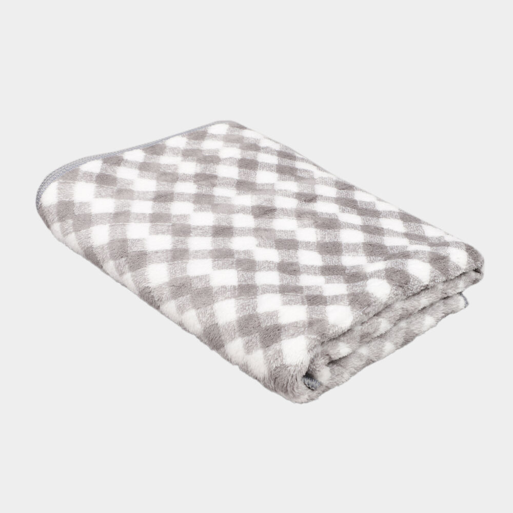 Home Beautiful                         200 GSM Grey Microfiber Bath Towel