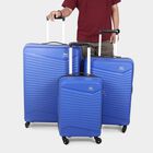 4-Wheel Aqua Polypropylene Hard Case Trolley, Small + Medium + Large, , small image number null