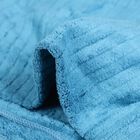 280 GSM Teal Blue Microfiber Bath Towel, , small
