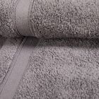 500 GSM Grey Cotton Hand Towel, , small image number null