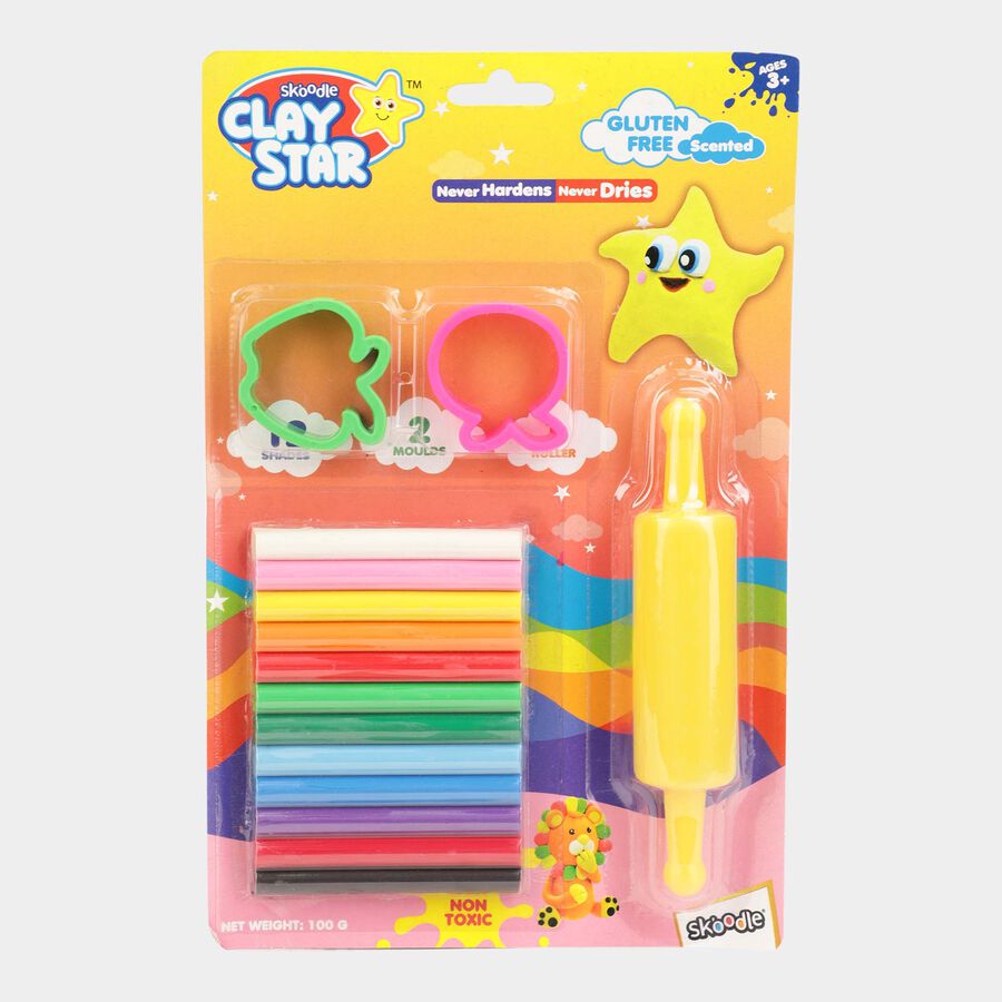 Modelling Clay Set, 12 Shades, , large image number null