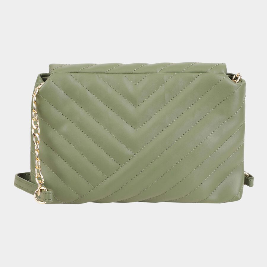 Women's Polyurethane Envelope Sling Bag, , large image number null