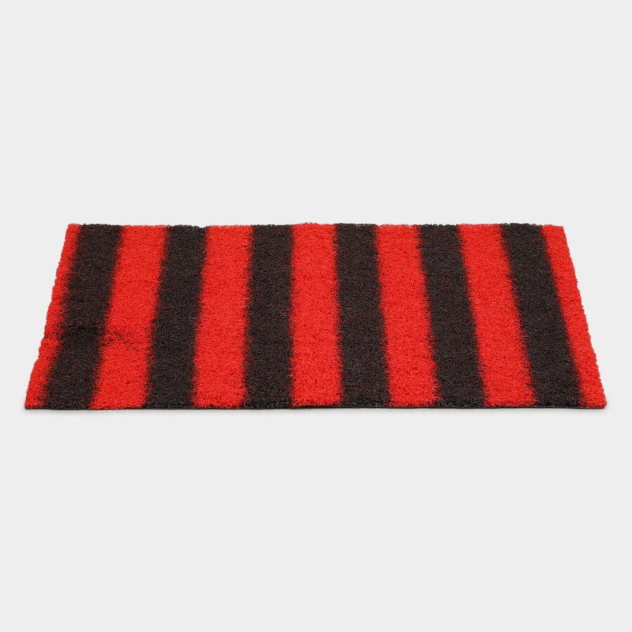 Anti-Skid Red Polypropylene Door Mat, , large