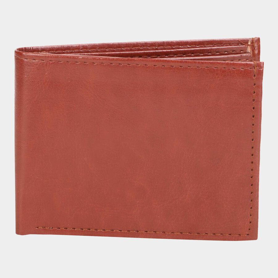 Men's Tan Polyurethane Wallet, , large image number null