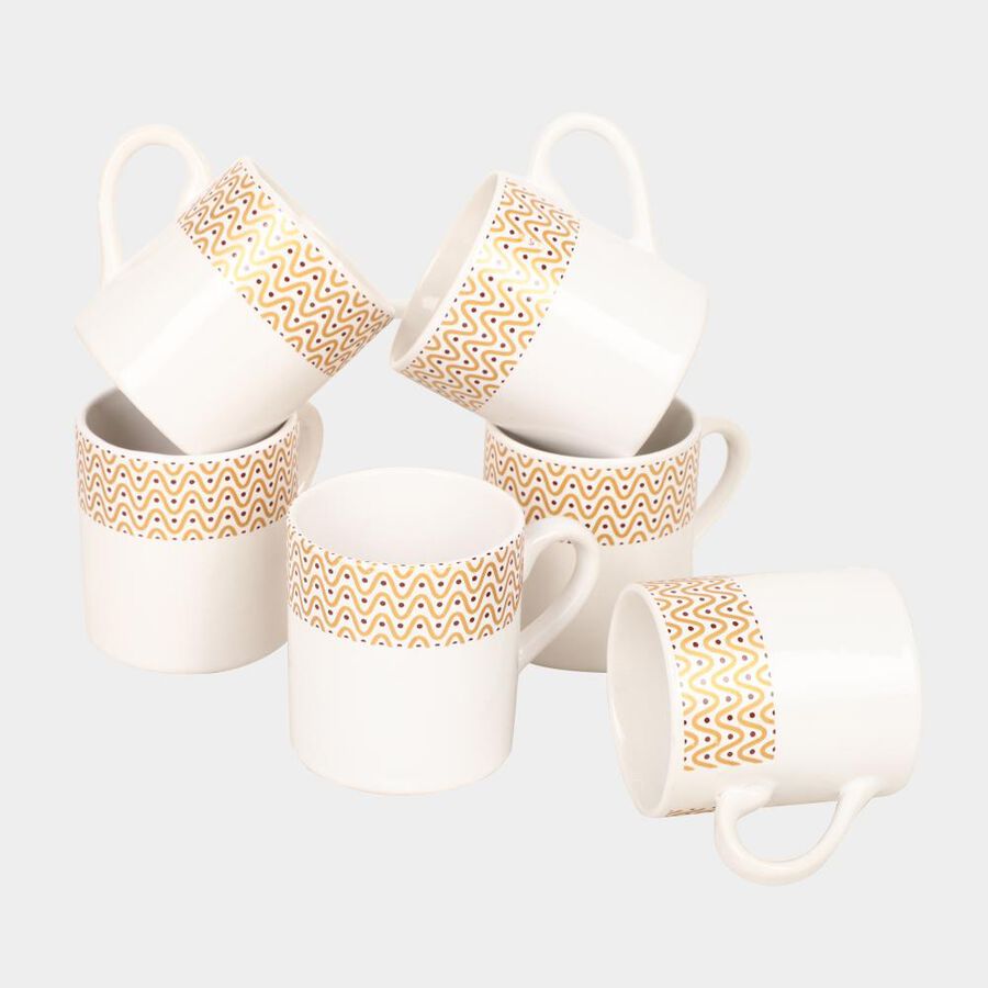 140 ml Stoneware Cup, Set of 6, , large image number null