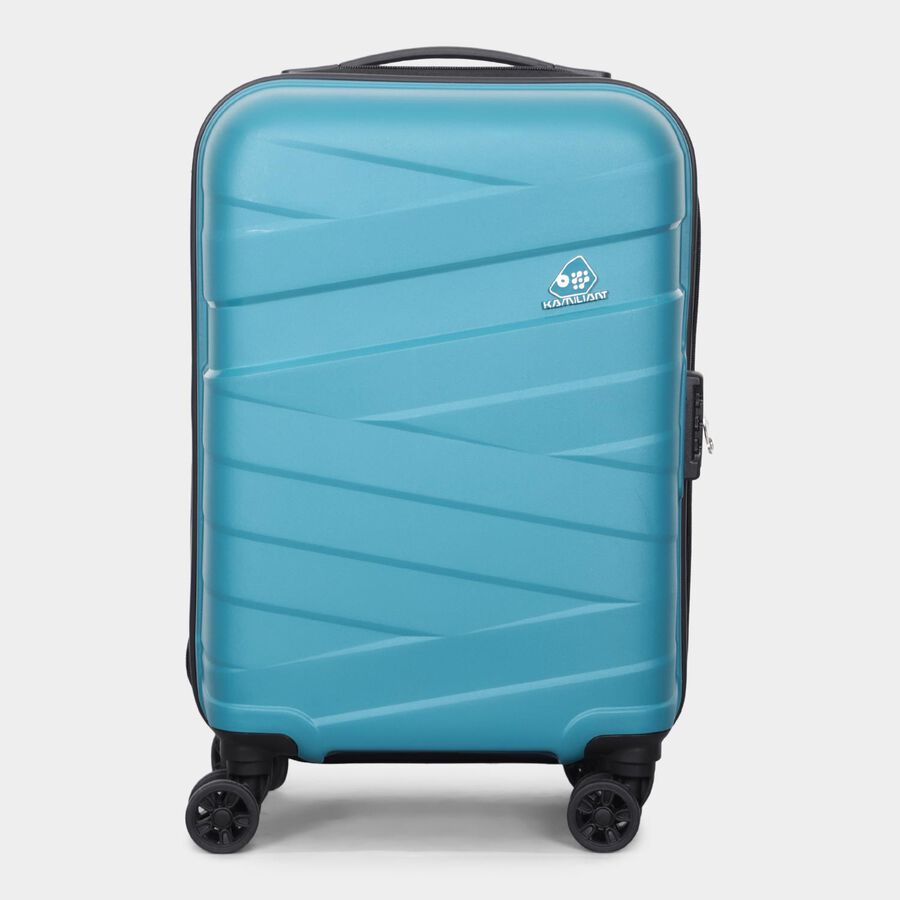8-Wheel Light Green Polypropylene Hard Case Trolley, Small, , large image number null