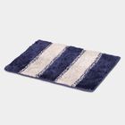 Anti-Skid Blue Polyester Door Mat, , small image number null