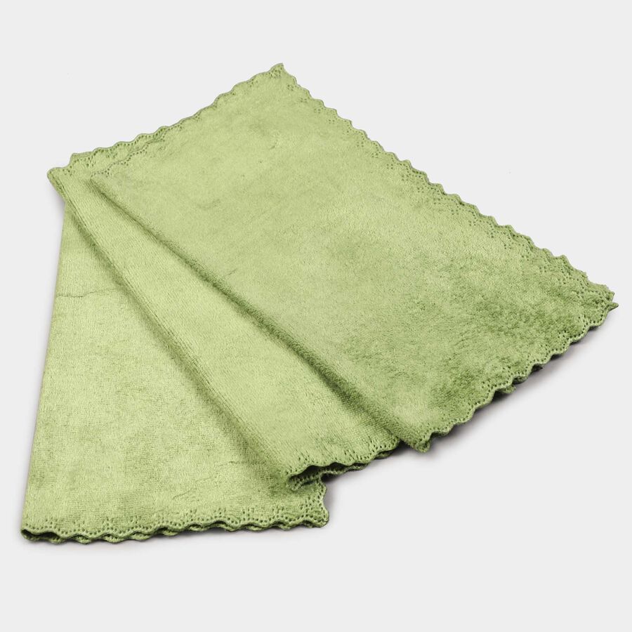 Microfiber Face Towel, Set of 3, 320 GSM, 25 X 25 cm, , large image number null