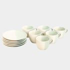 12 Pcs. Stoneware Cup and Saucer Set, , small image number null